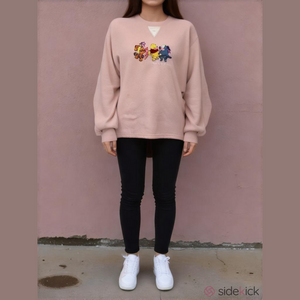 Disney Winnie the Pooh Light Pink Fleece‎ Sweater 18W